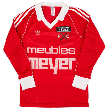 1980-82 Neuchatel Xamax Home L/S Shirt - 7/10 - (S)