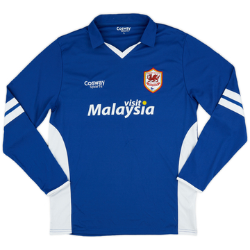 2014-15 Cardiff Away L/S Shirt - 9/10 - (L)