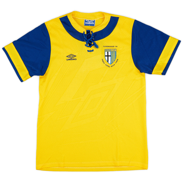 1993-94 Parma "Finale Coppa delle Coppe Copenhagen 94" Away Shirt - 8/10 - (S)