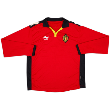 2010 Belgium Home L/S Shirt #19 - 8/10 - (M)