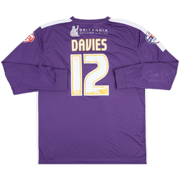 2014-15 Barnsley GK Shirt Davies #12 - 9/10 - (XXL)