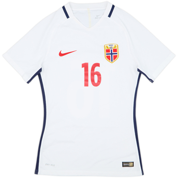2016-18 Norway Match Issue Away Shirt #16