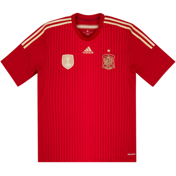 2013-15 Spain Home Shirt - 7/10