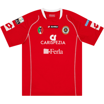 2012-13 Spezia Match Issue GK Shirt Iacobucci #22