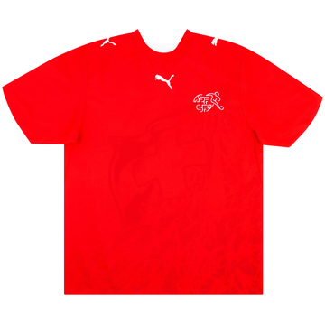 2006-08 Switzerland Player Issue Home Shirt - 8/10 - (XL)
