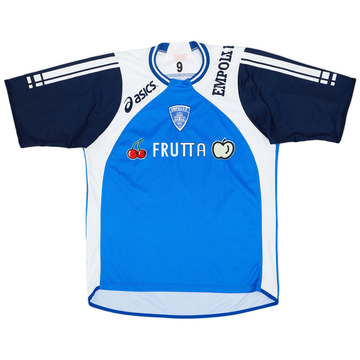 2006-07 Empoli Player Issue Asics Training Shirt #9 - 6/10 - (XL)