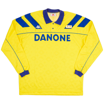 1992-94 Juventus Away L/S Shirt - 9/10 - (XL)