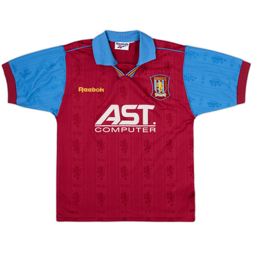 1995-97 Aston Villa Home Shirt - 9/10 - (S)
