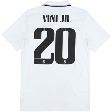 2022-23 Real Madrid Home Shirt Vini Jr #20 - 6/10 - (M)