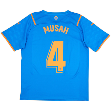 2021-22 Valencia Third Shirt Musah #4 - 8/10 - (L)