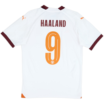 2023-24 Manchester City Away Shirt Haaland #9 - 10/10 - (S)