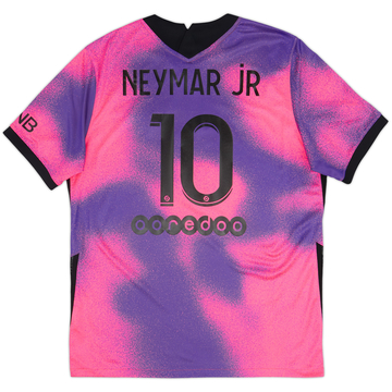 2020-21 Paris Saint-Germain Fourth Shirt Neymar Jr #10 - 8/10 - (L)