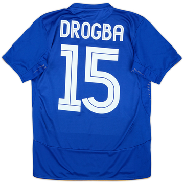 2005-06 Chelsea Centenary Home Shirt Drogba #15 - 8/10 - (XL.Boys)