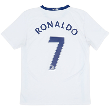 2008-10 Manchester United Away Shirt Ronaldo #7 - 7/10 - (XL.Boys)
