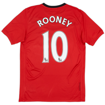 2009-10 Manchester United Home Shirt Rooney #10 - 8/10 - (XL.Boys)
