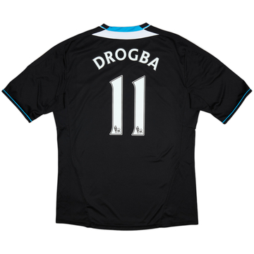 2011-12 Chelsea Away Shirt Drogba #11 - 6/10 - (L)