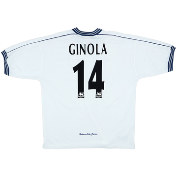 1997-99 Tottenham Home Shirt Ginola #14 - 6/10 - (XL)