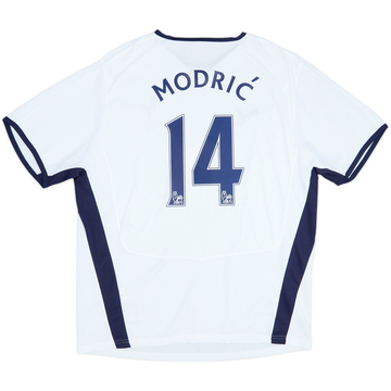 2008-09 Tottenham Home Shirt Modric #14 - 8/10 - (XL)