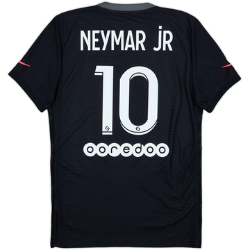 2021-22 Paris Saint-Germain Authentic Third Shirt Neymar Jr #10 - 8/10 - (S)