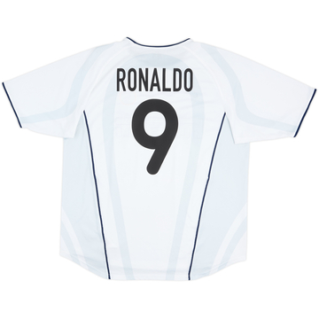 2001-02 Inter Milan Away Shirt Ronaldo #9 - 8/10 - (XL)