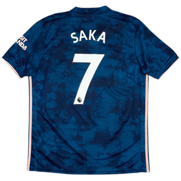 2020-21 Arsenal Third Shirt Saka #7 - 6/10 - (L)