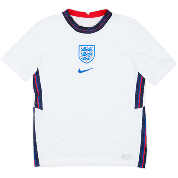2020-22 England Home Shirt - 4/10 - (L.Boys)