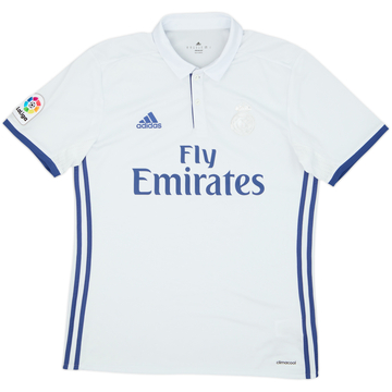2016-17 Real Madrid Home Shirt - 4/10 - (M)