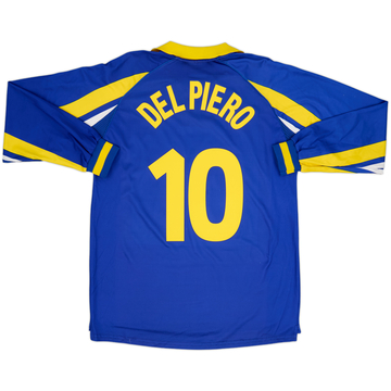 Camiseta de la tercera equipación de manga larga del Juventus 1998-99 Del Piero #10 - 8/10 - (L)