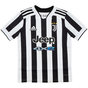 2021-22 Juventus Home Shirt - 5/10 - (7-8 Years)