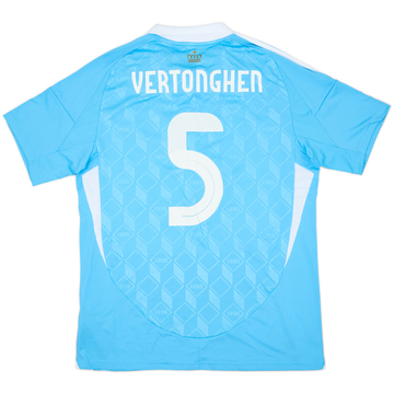 2024-25 Belgium Away Shirt Vertonghen #5 (L)