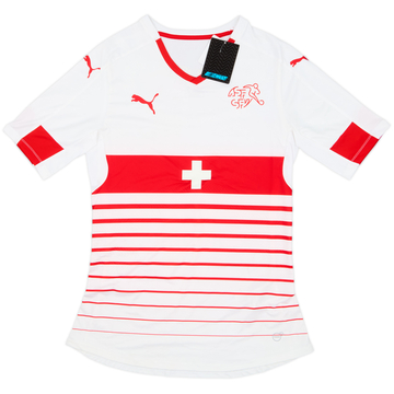 2016-17 Switzerland Authentic (ACTV Fit) Away Shirt (L)