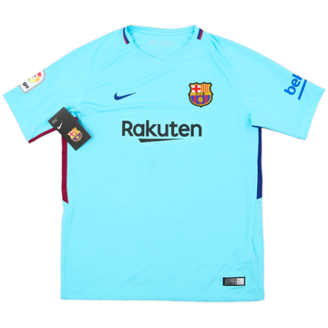 2017-18 Barcelona Away Shirt (XL.Boys)