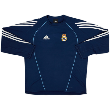2005-06 Real Madrid adidas Sweat Top - 8/10 - (M)