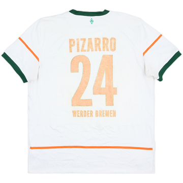 2009-10 Werder Bremen Away Shirt Pizarro #24 - 4/10 - (XL)