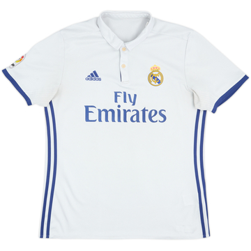 2016-17 Real Madrid Home Shirt - 5/10 - (L)
