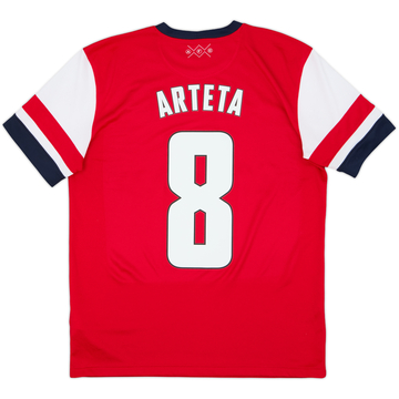 2012-14 Arsenal Home Shirt Arteta #8 - 6/10 - (M)