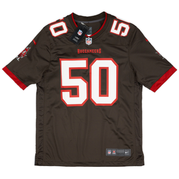 2020-23 Tampa Bay Buccaneers Vea #50 Nike Game Alternate Jersey (M)