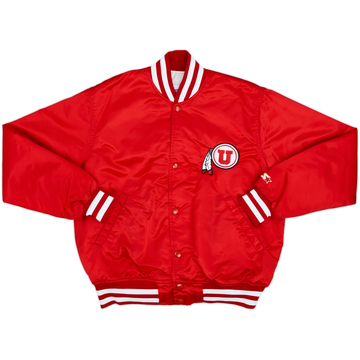 1980s Utah Utes Starter Satin Varsity Jacket - 8/10 - (M)