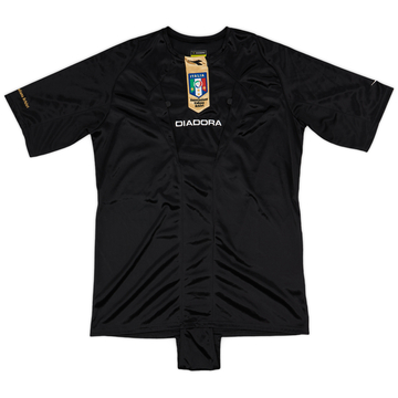 2008-09 Italy FIGC Diadora Referee Issue Shirt Morganti - 9/10 - (L)