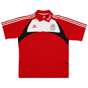 2007-08 Liverpool adidas Polo Shirt - 8/10 - (XL)