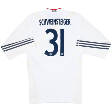 2010-11 Bayern Munich Player Issue Techfit Away Shirt Robben #10 - 6/10 - (XL)