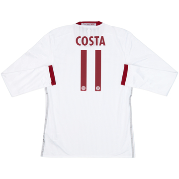2016-17 Bayern Munich Player Issue Third L/S Shirt Costa #11 - 6/10 - (M/L)
