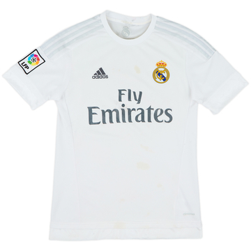 2015-16 Real Madrid Home Shirt - 5/10 - (S)