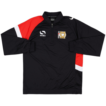 2013-15 MK Dons Sondico 1/4 Zip Track Jacket - 7/10 - (M)