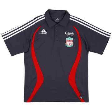 2006-07 Liverpool adidas Polo Shirt - 9/10 - (S)
