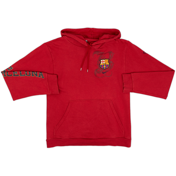 2008-09 Barcelona Nike Hooded Top - 9/10 - (S)