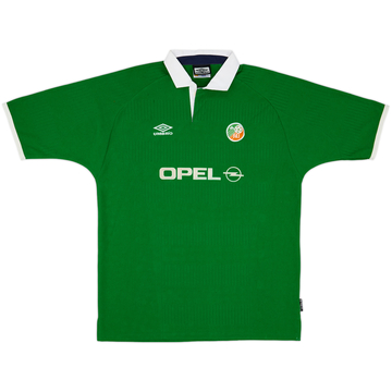 2000-01 Ireland Home Shirt - 9/10 - (XL)
