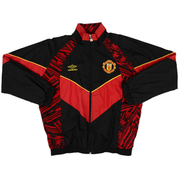 1992-93 Manchester United Umbro Track Jacket - 8/10 - (S)