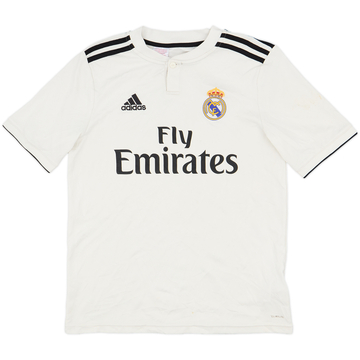 2018-19 Real Madrid Home Shirt - 7/10 - (XL.Boys)