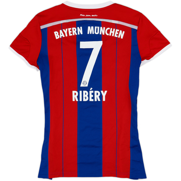 2014-15 Bayern Munich Home Shirt Ribery #7 - 6/10 - (Women's M)